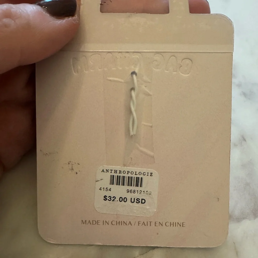 NWT Anthropologie City Bag Charm “Aspen”